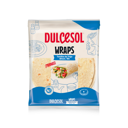 PAIN TORTILLA 25 CM X 6 UNITES (Carton de 13)