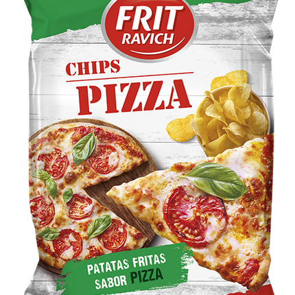 CHIPS FRIT RAVICH PIZZA 125g (Carton de 12)