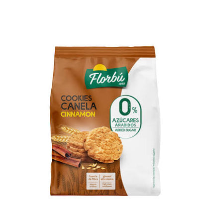 COOKIE A LA CANELLE SANS SUCRE FLORBU 130g (Carton de 6)