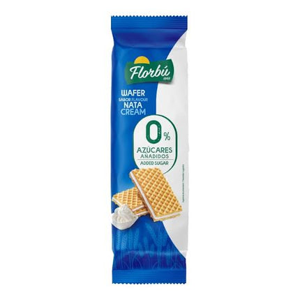 GAUFRETTE A LA CREME SANS SUCRE FLORBU 150g (Carton de 14)