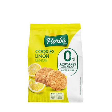 COOKIE AU CITRON SANS SUCRE FLORBU 130g (Carton de 6)