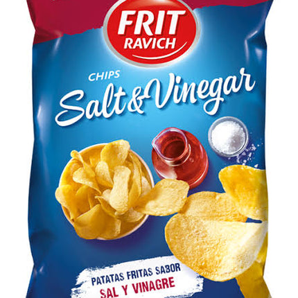 CHIPS FRIT RAVICH SEL ET VINAIGRE 38g (Carton de 40)