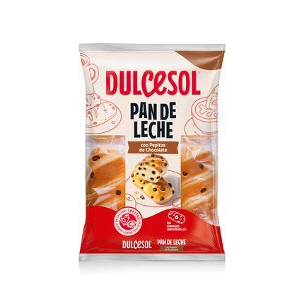 PAIN AU LAIT PEPITES DE CHOCOLAT X 6 UNITES (Carton de 9)